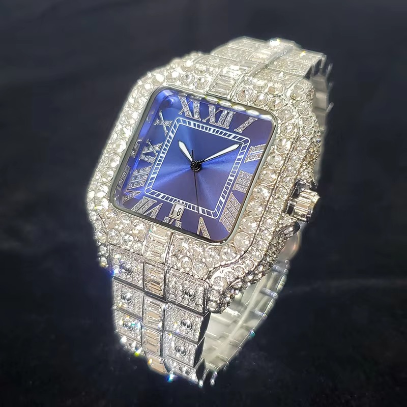 Luxury Brand Diamond Watches for Men - Image 5