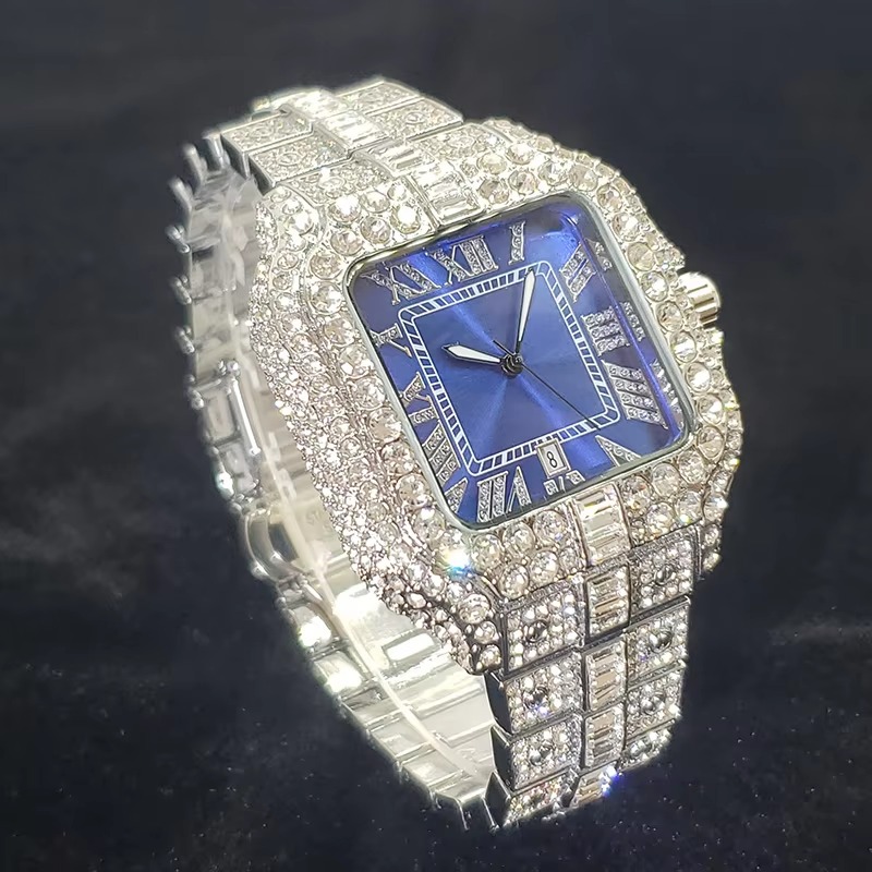 Luxury Brand Diamond Watches for Men - Image 3