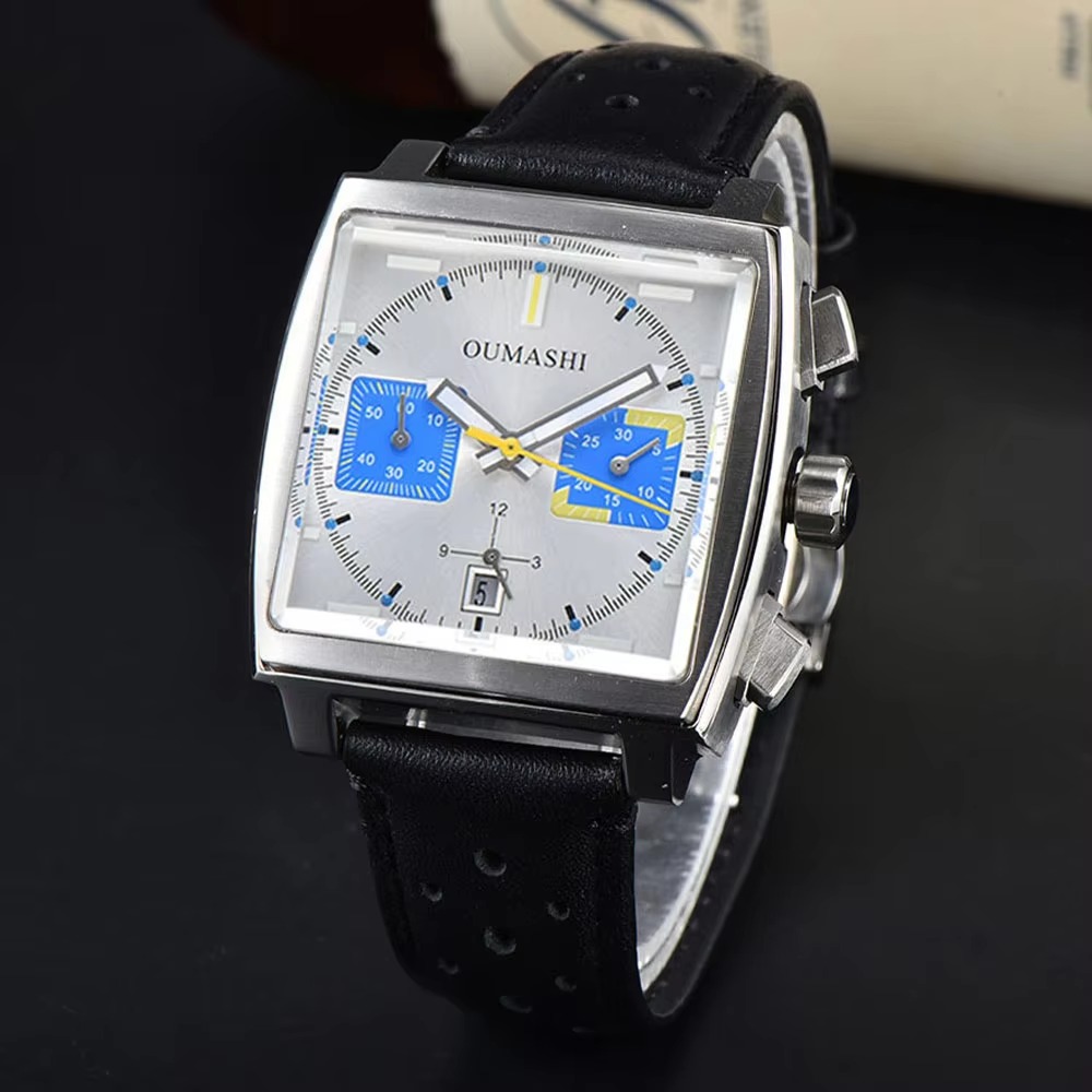 Men's Luxury Watch ETA7750 Stainless Steel Case Chronograph Sports Watch - Image 3