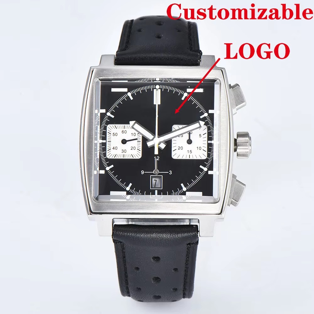 Men's Luxury Watch ETA7750 Stainless Steel Case Chronograph Sports Watch - Image 6
