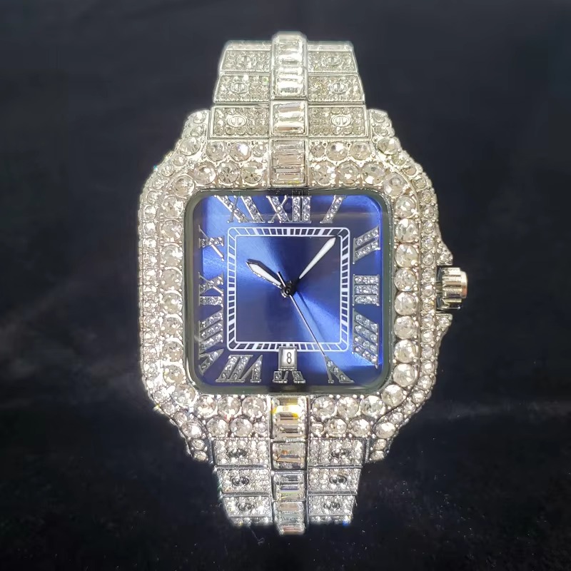 Luxury Brand Diamond Watches for Men - Image 6